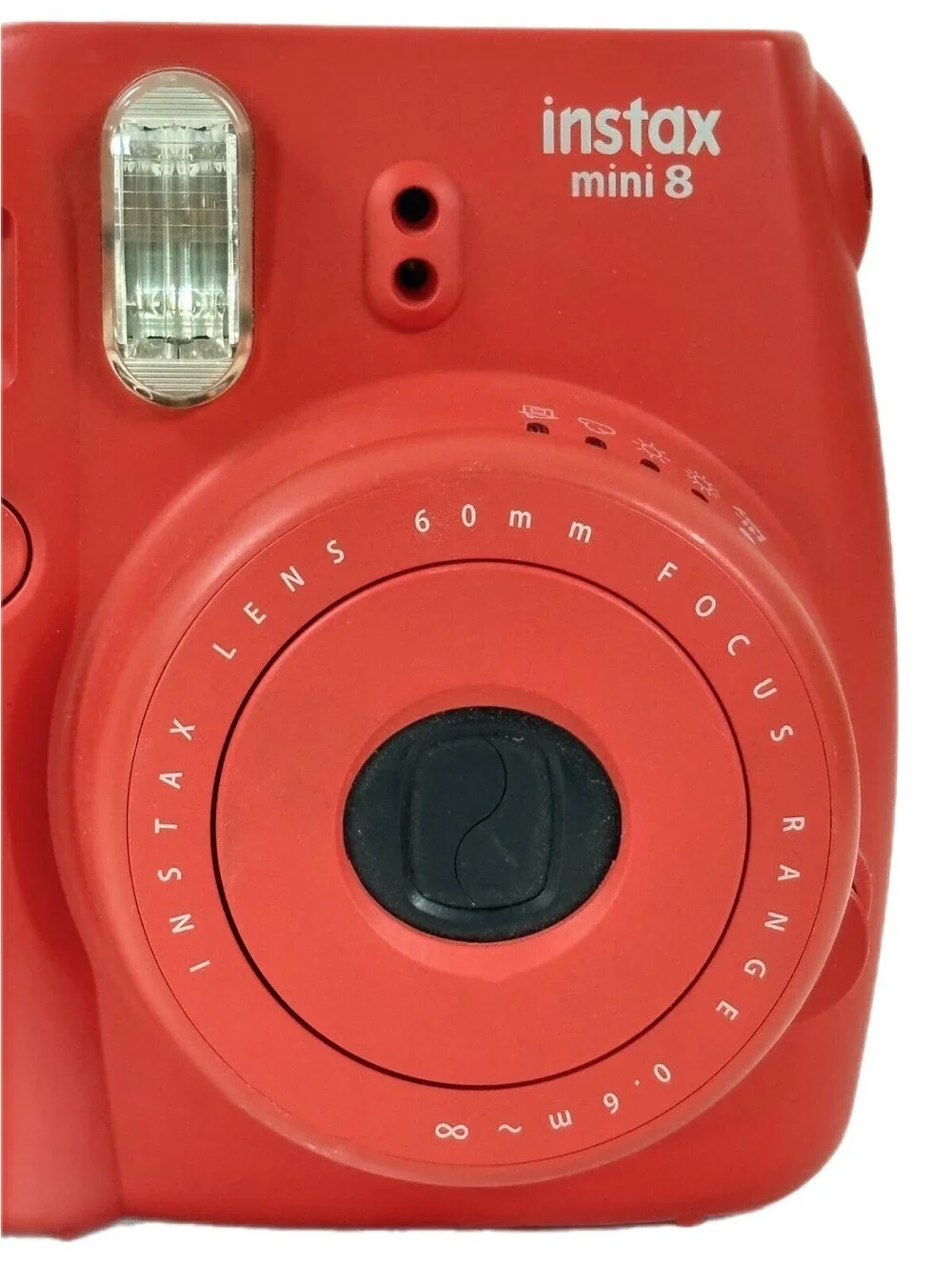 Fujifilm Instax Mini 8 Instant Film Camera Red Retro Point & Shoot Tested